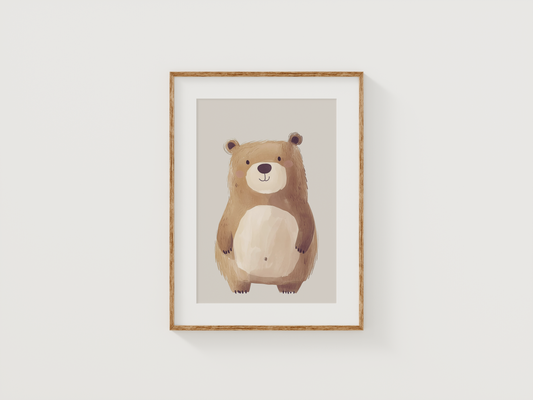 Bear Nursery Wall Art | Canvas Art, Art Prints & Framed Canvas