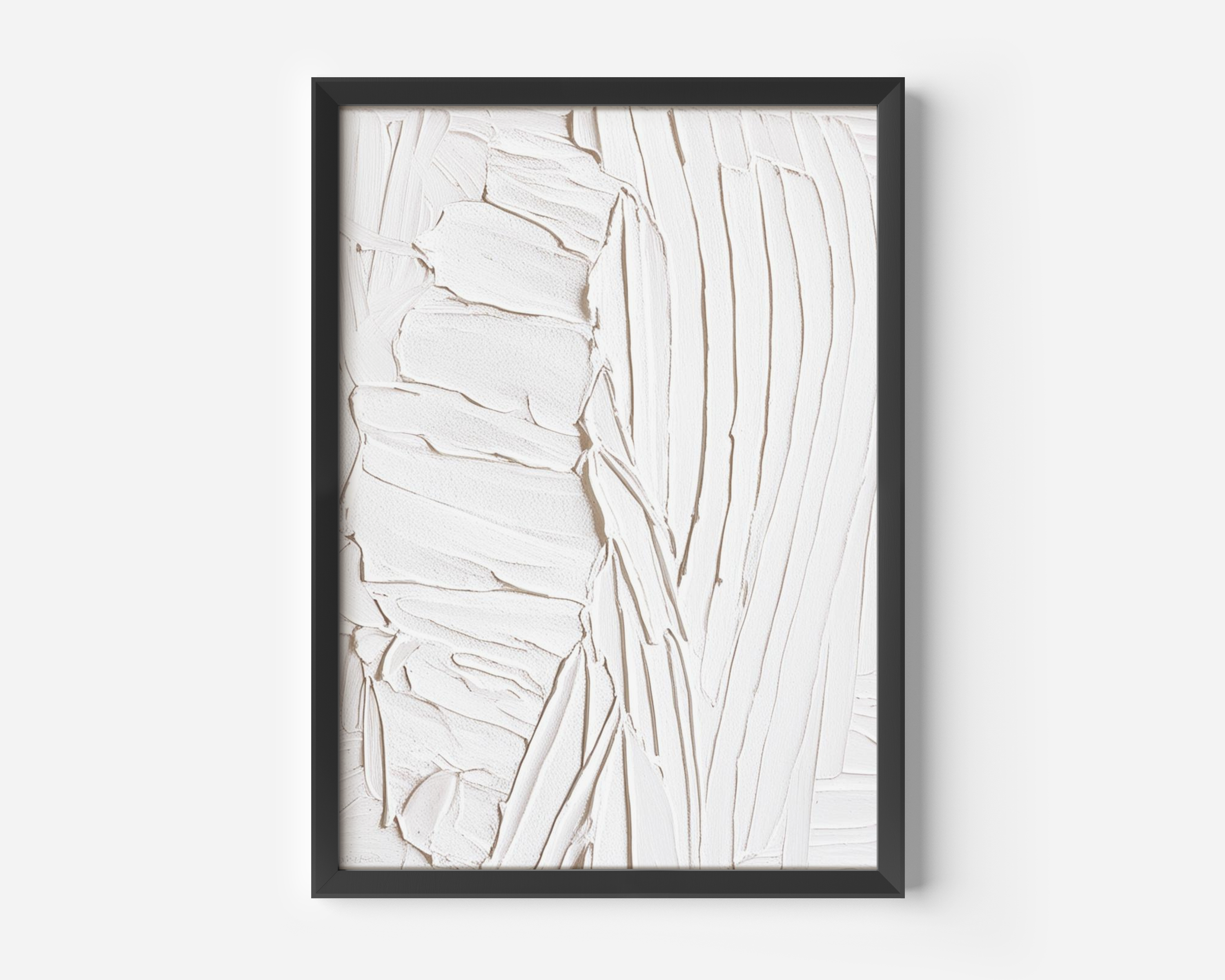 White Textured Print | Canvas Art, Art Prints & Framed Canvas, oil painting, white paint texture print