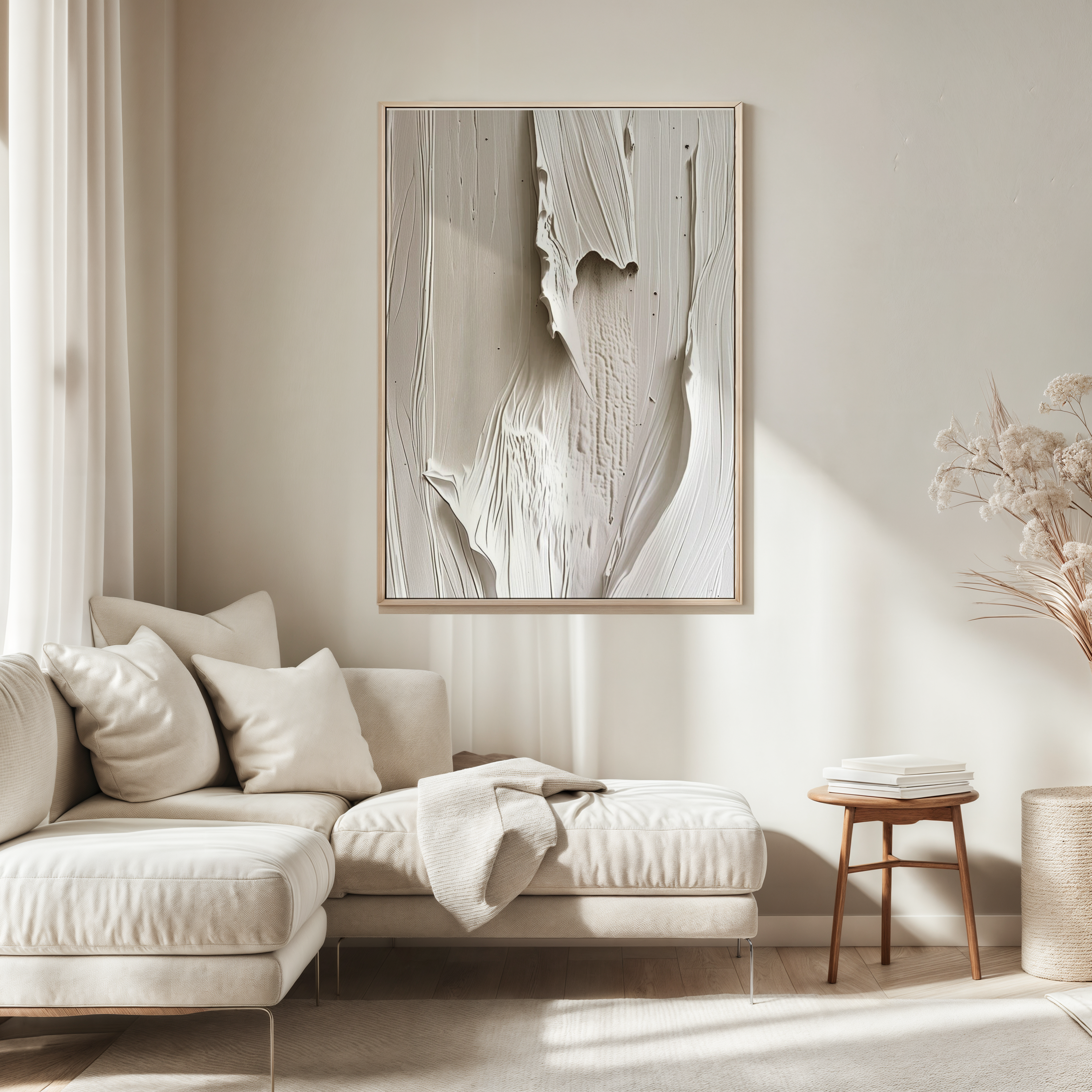 Beige White Wall Art | Canvas Art, Art Prints & Framed Canvas