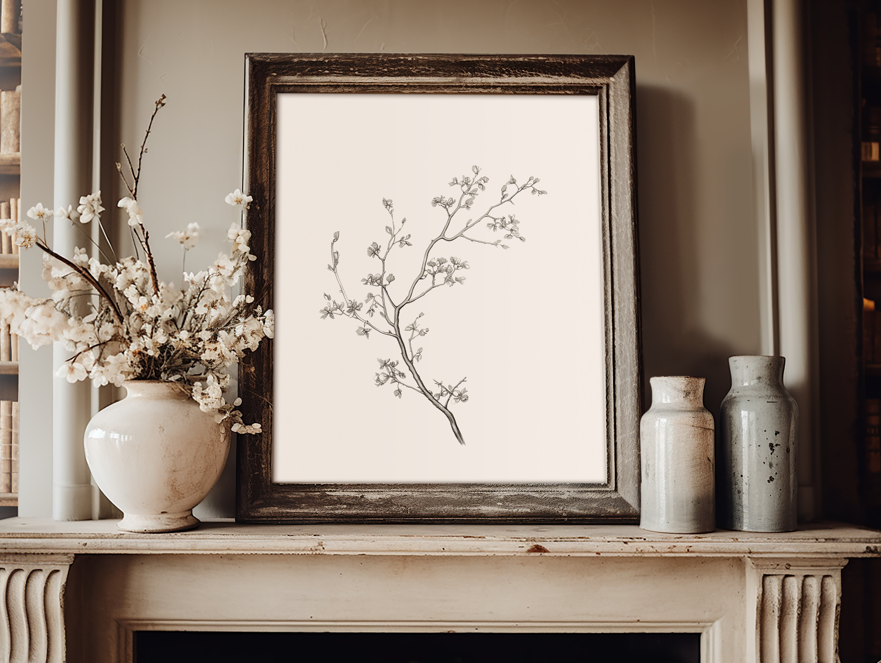 Vintage Botanical Print | Canvas Art, Art Prints & Framed Canvas