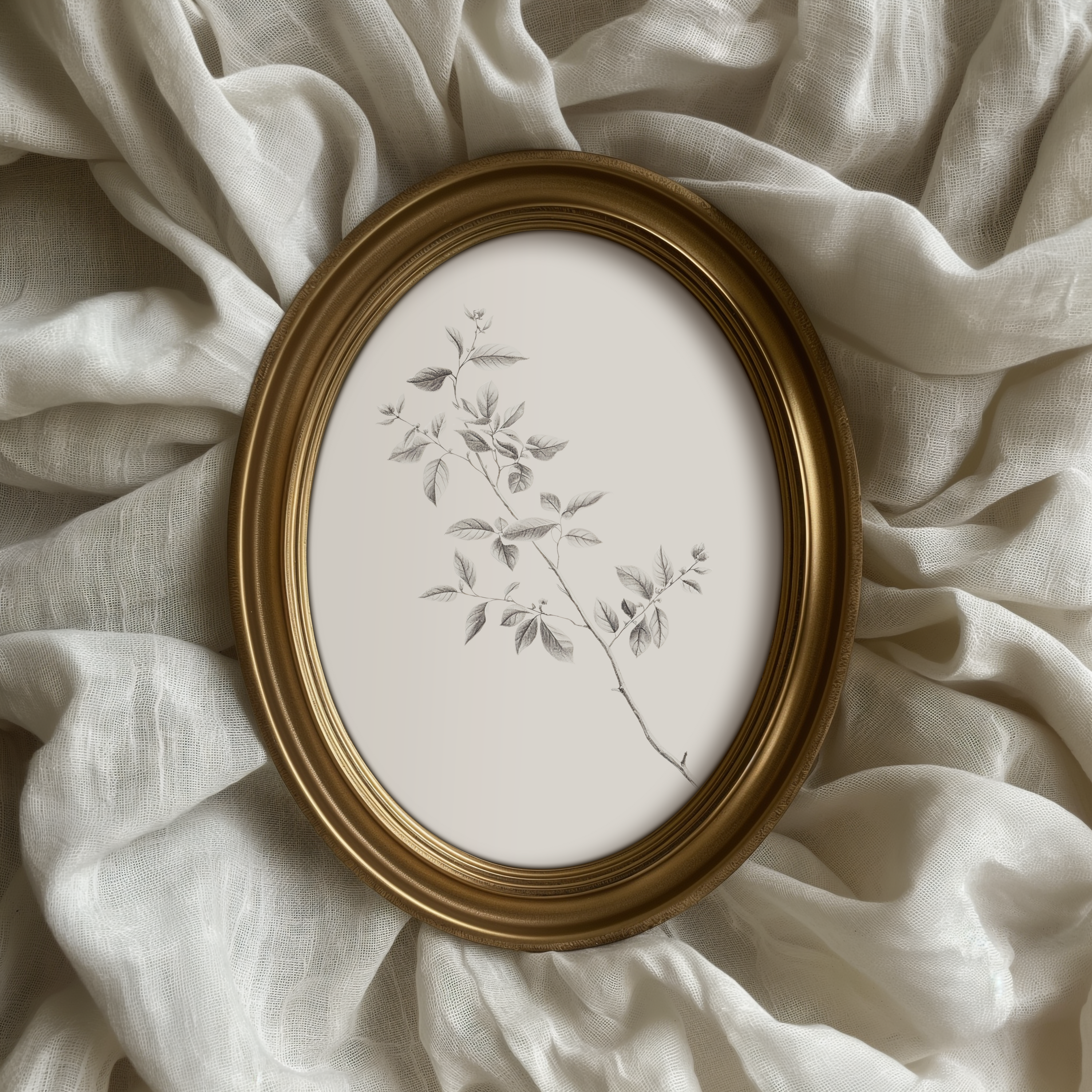 Minimalist Botanical Vintage Print | Canvas Art, Art Prints & Framed Canvas