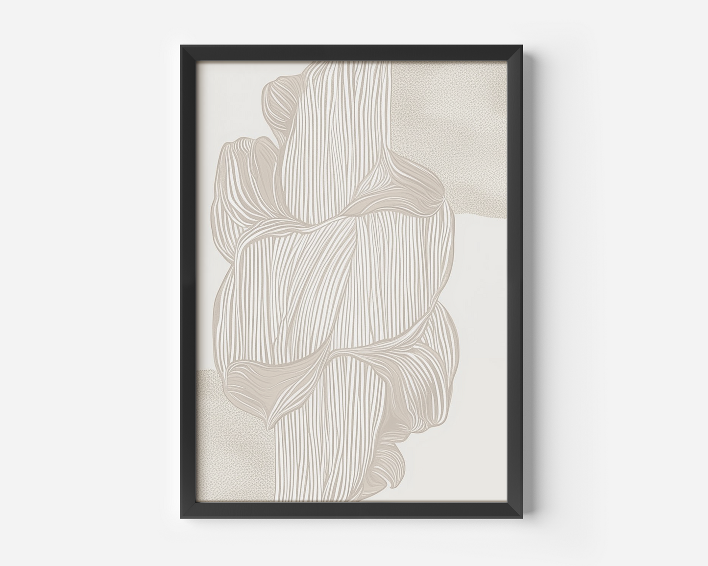 Neutral Abstract Art Print | Canvas Art, Art Prints & Framed Canvas, beige minimal line wall art