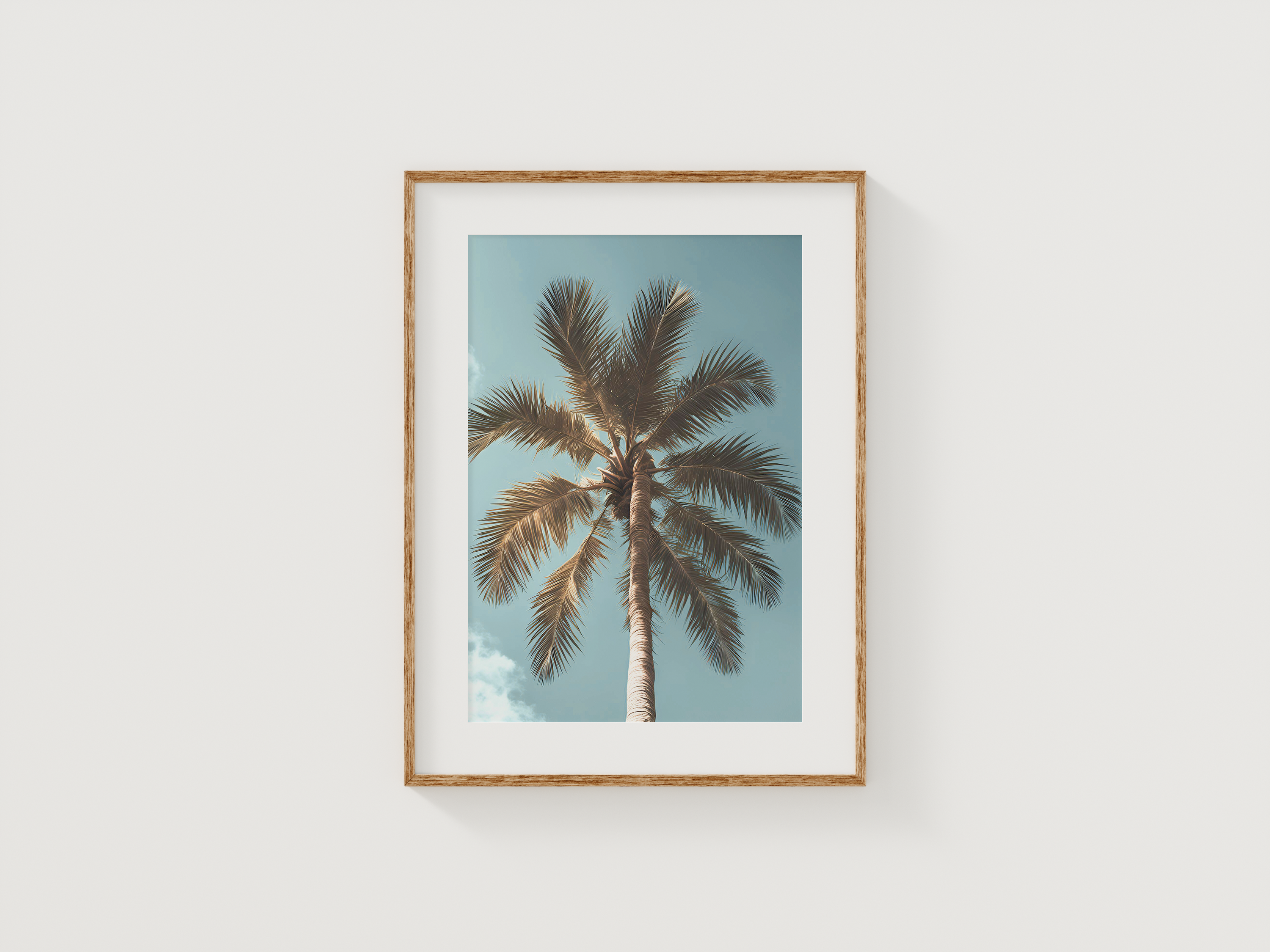 Vintage Palm Tree Print | Canvas Art, Art Prints & Framed Canvas