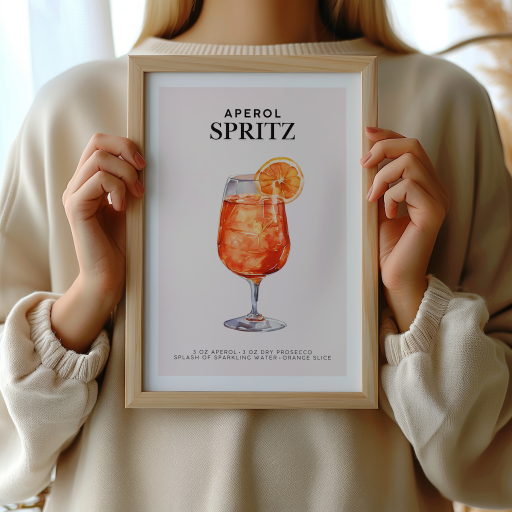 Aperol Spritz Print | Canvas Art, Art Prints & Framed Canvas