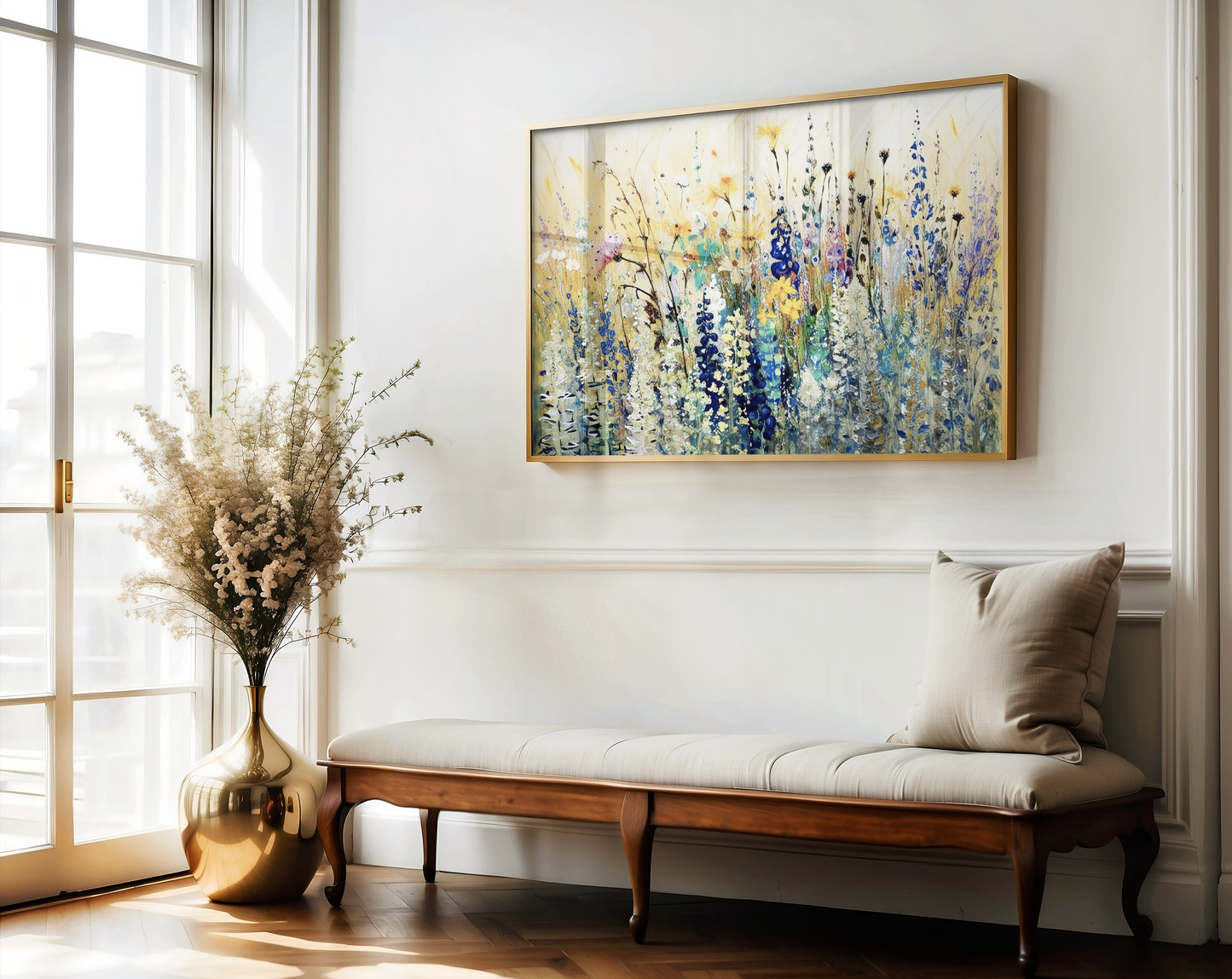 thicket Wildflowers Wall Art | Canvas Art, Art Prints & Framed Canvas, oil painting, wall art 