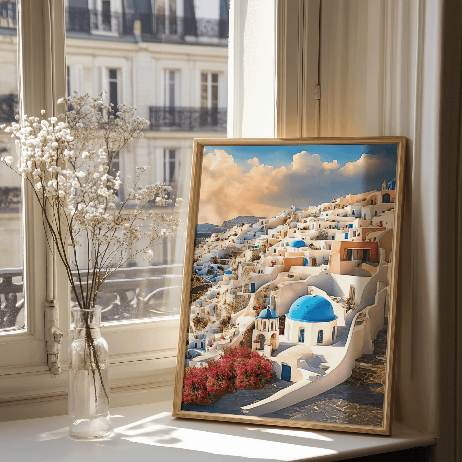 Santorini Wall Art | Canvas Art, Art Prints & Framed Canvas - Buy Wall Art