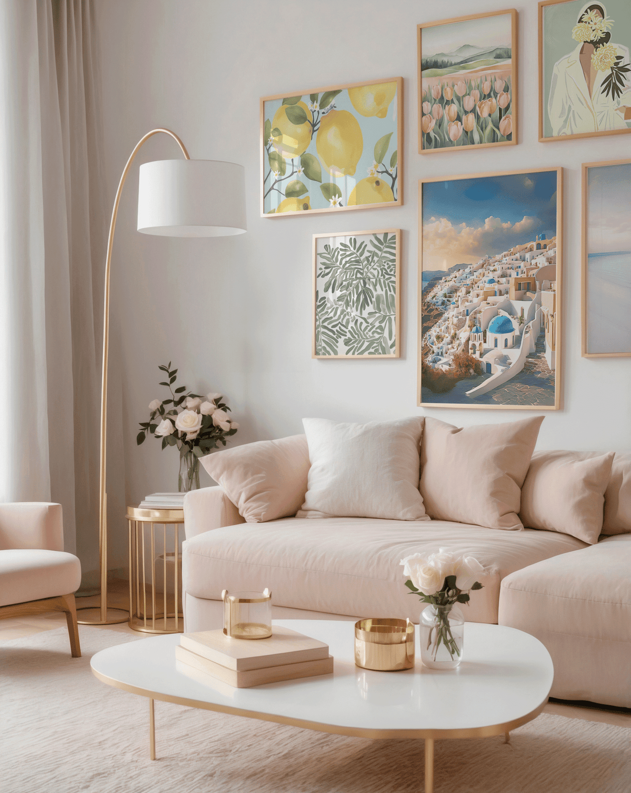Santorini Wall Art | Canvas Art, Art Prints & Framed Canvas - Buy Wall Art
