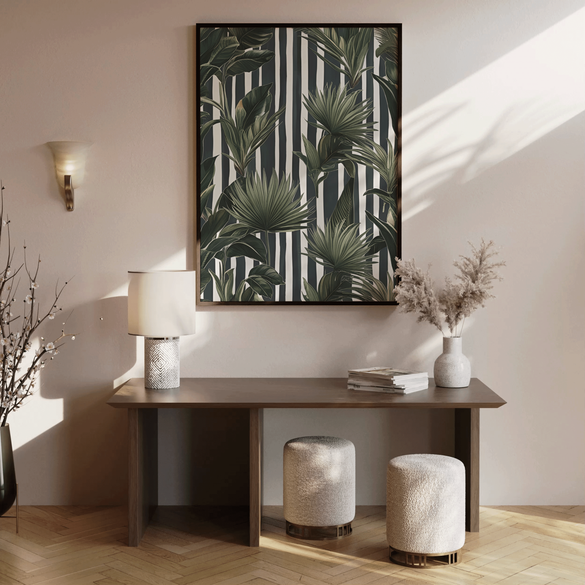 Tropical Leaves Canvas Wall Art | Canvas Art, Art Prints & Framed Canvas - Buy Wall Art