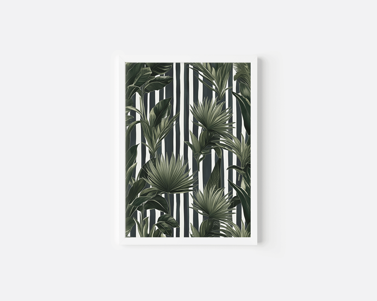 Tropical Leaves Canvas Wall Art | Canvas Art, Art Prints & Framed Canvas - Buy Wall Art