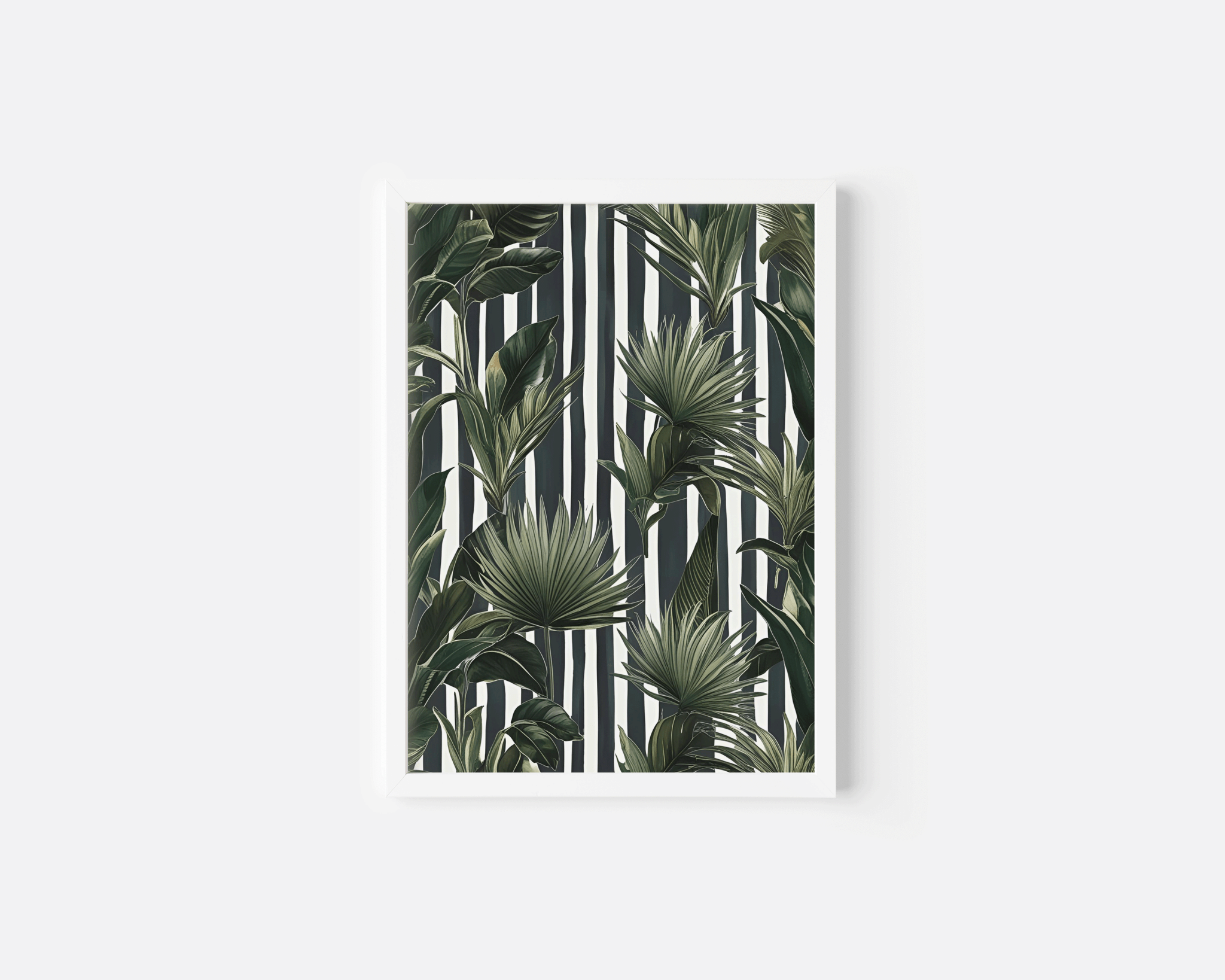 Tropical Leaves Canvas Wall Art | Canvas Art, Art Prints & Framed Canvas - Buy Wall Art