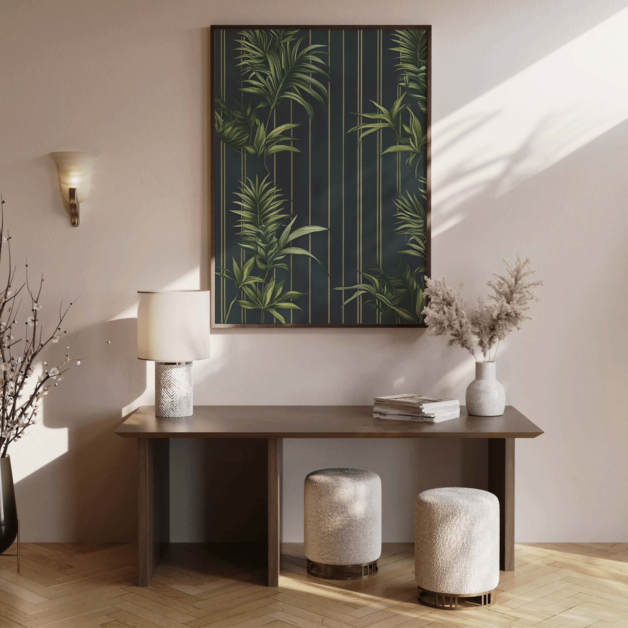 Tropical Leaves Wall Art | Canvas Art, Art Prints & Framed Canvas - Buy Wall Art