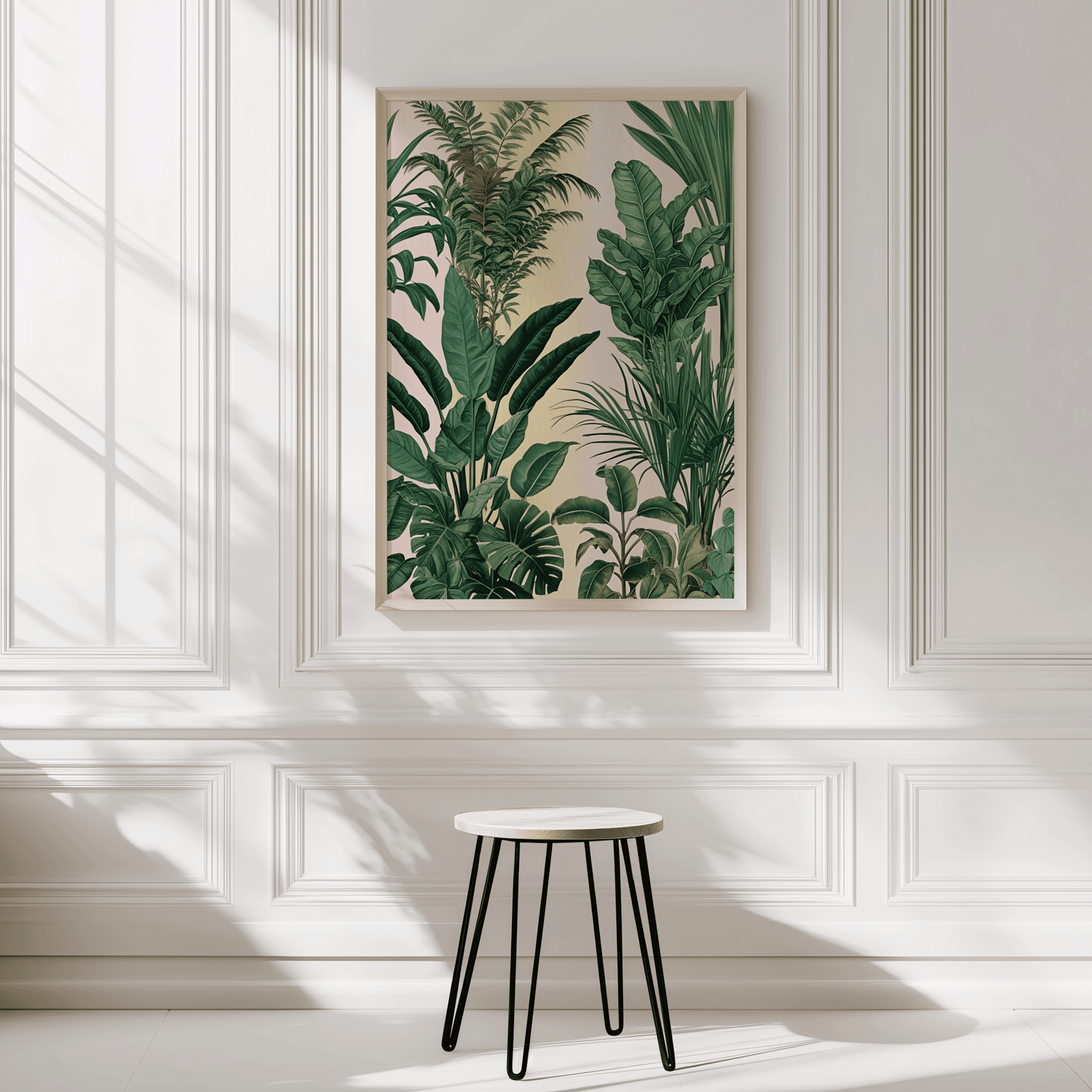 Tropical Leaves Wall Art Print | Canvas Art, Art Prints & Framed Canvas - Buy Wall Art