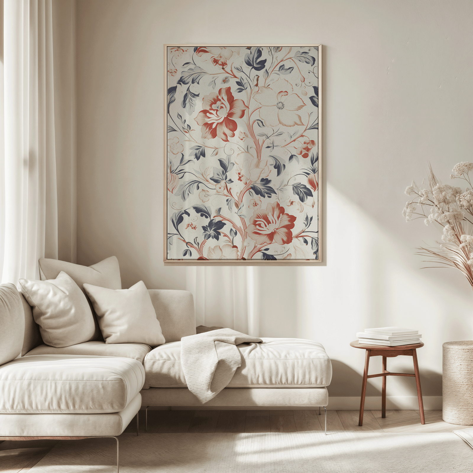 Vintage Flower Print Wall Art | Canvas Art, Art Prints & Framed Canvas - Buy Wall Art