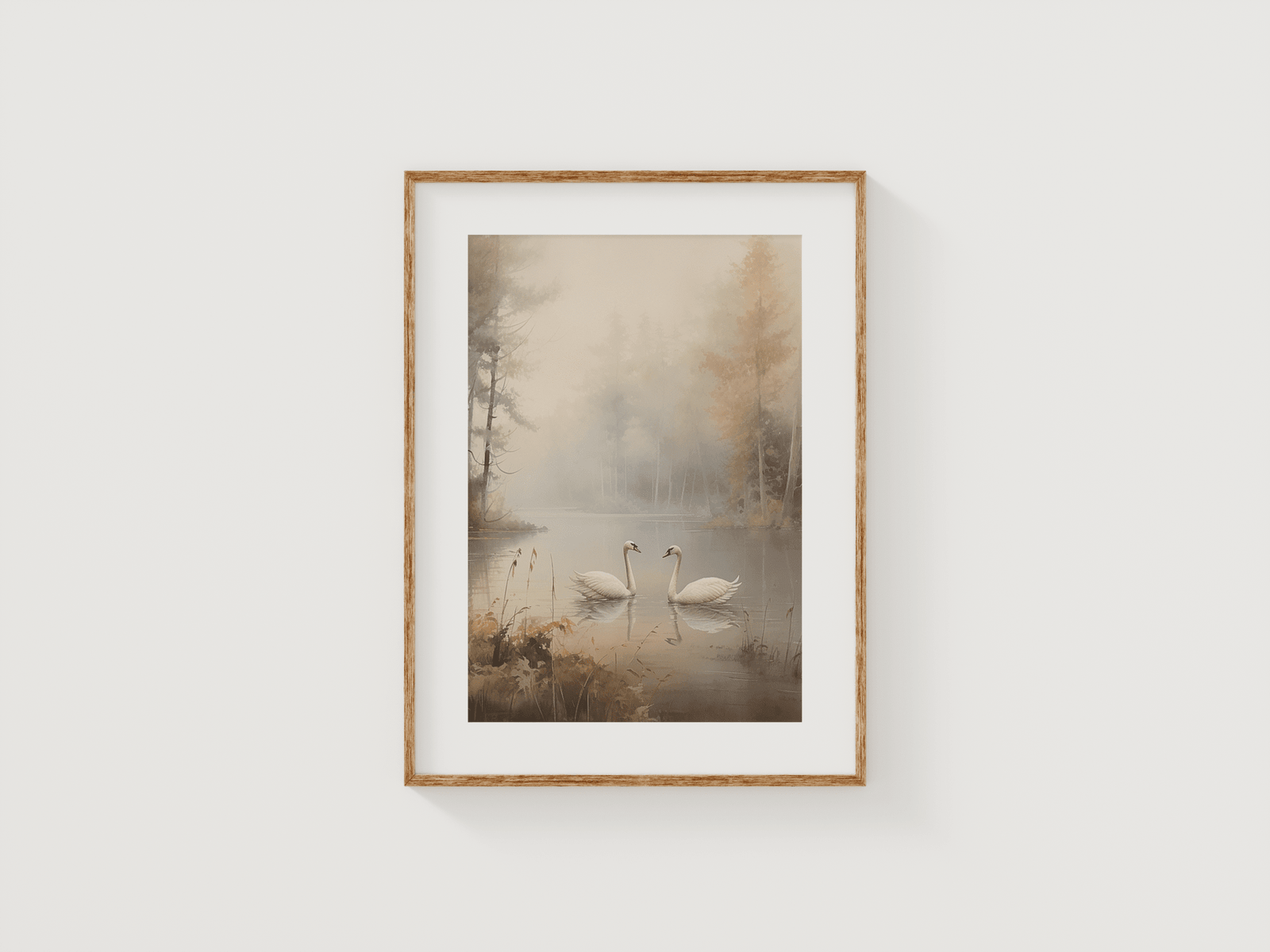 Vintage Lake Landscape Wall Art | Canvas Art, Art Prints & Framed Canvas - Buy Wall Art