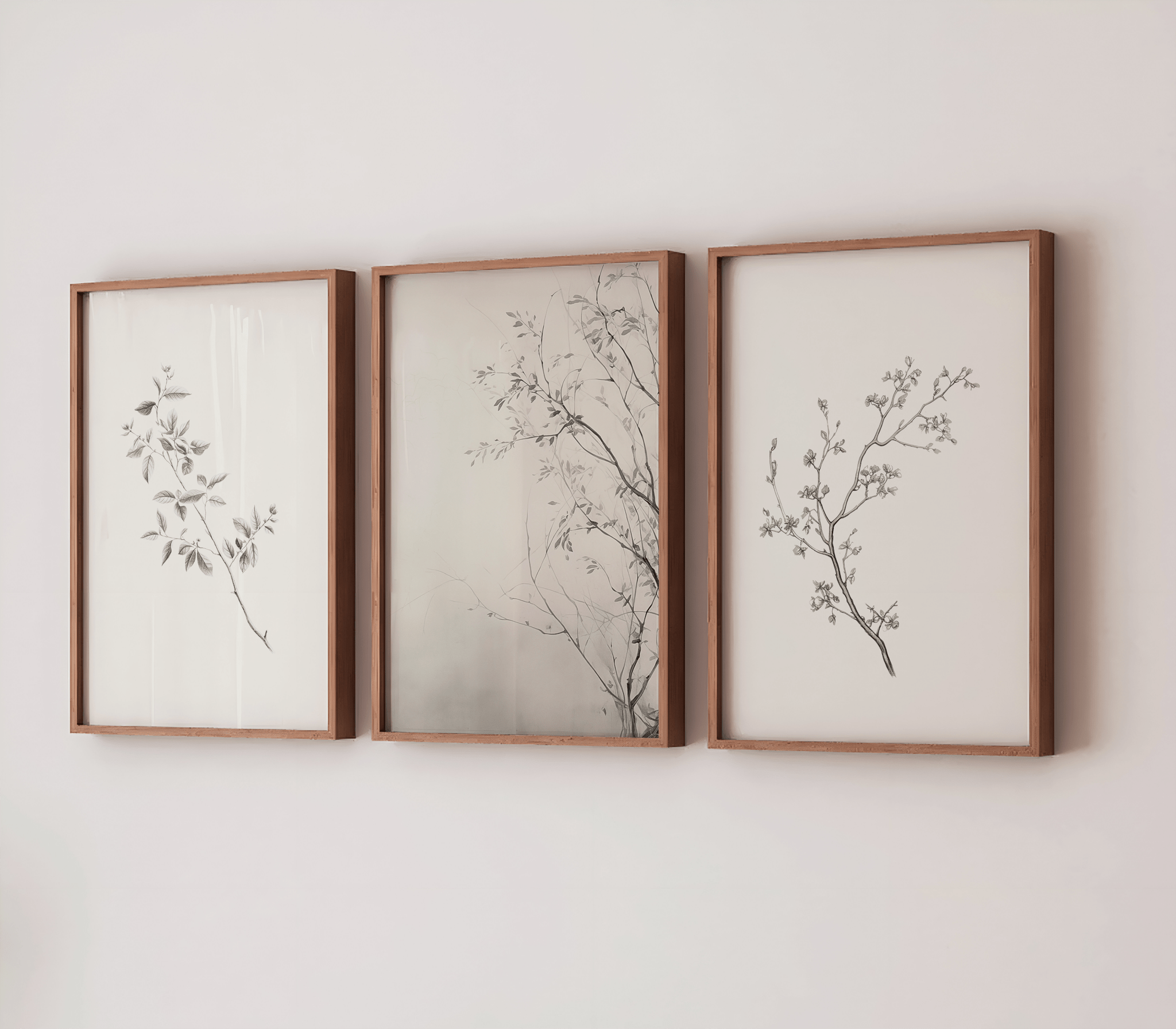 Vintage Minimal Botanical Wall Art | Canvas Art, Art Prints & Framed Canvas - Buy Wall Art