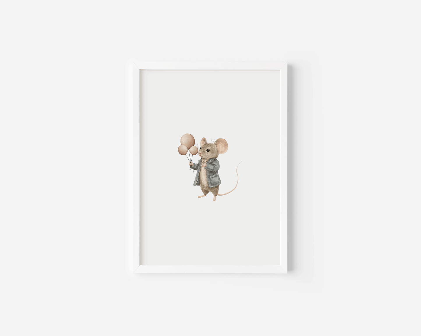 Vintage Mouse Print for Boy Nursery | Canvas Art, Art Prints & Framed Canvas - Buy Wall Art