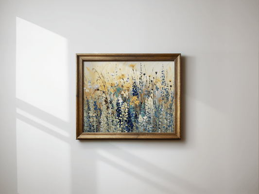 Wildflowers Wall Art | Framed Canvas Prints for Living Room - Buy Wall Art
