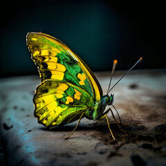A Fine Art Photograph of a butterfly