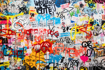 Canvas Graffiti Wall Art