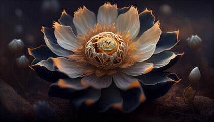 A beautiful image of the flower of patience, Created with AI TOOL
