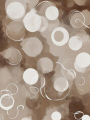 beige background minimalist graphic in trendy style