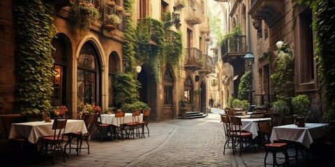 Barcelona Gothic Quarter Street