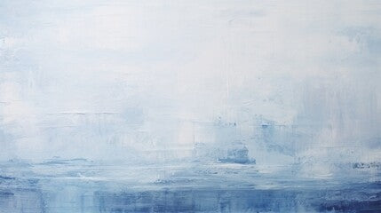 Blue Grey Wall Art on Canvas