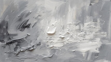 Elegant Gray Oil Background - Abstract Monochrome