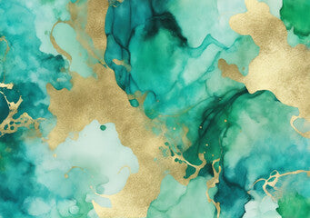 abstract watercolor background with alcohol effect