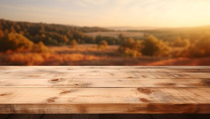 A blank wooden board