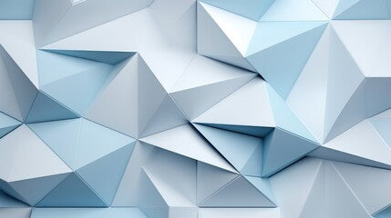 abstract background with triangles - generative ai