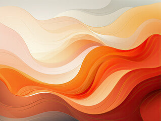 A background in warm tones with a pop of orange, creating abstract art.