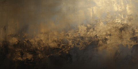 Expressive Gold oil painting background
