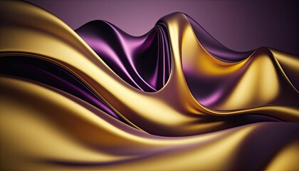 3D Wave Abstract Background