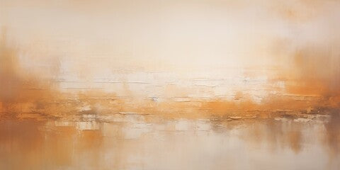 Abstract art background oil painting gold and white, Oil painting on canvas, generative ai